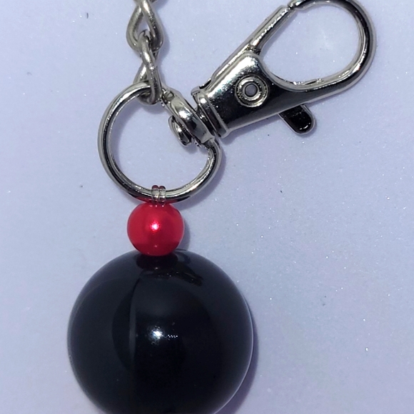 TRUE CRIME KEYCHAIN PURSE DANGLE!! Handmade!! - Picture 6 of 12